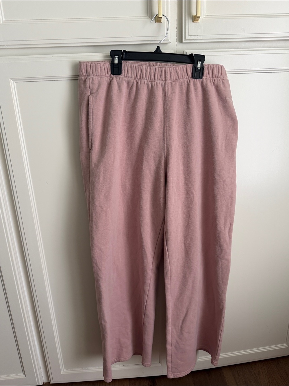 Hollister Blush Pink Elastic Waist Jogger Sweatpants